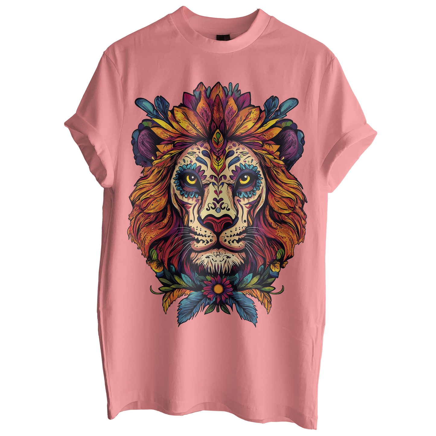 Dia De Muertos Lion Tee