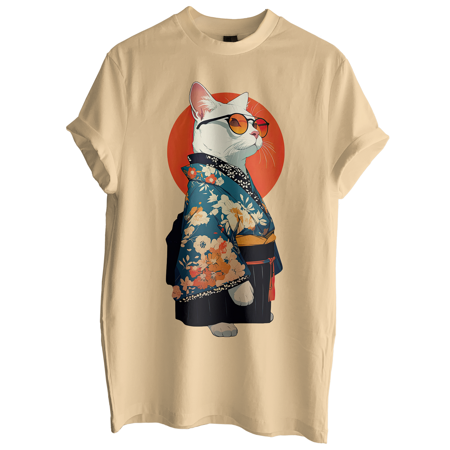 Kimono Kitty Tee