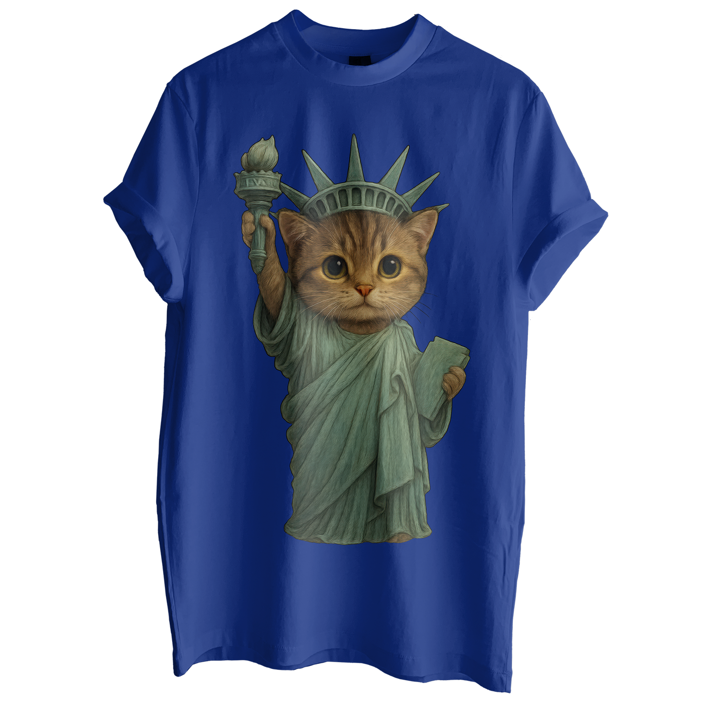 Statue of Meowberty Tee