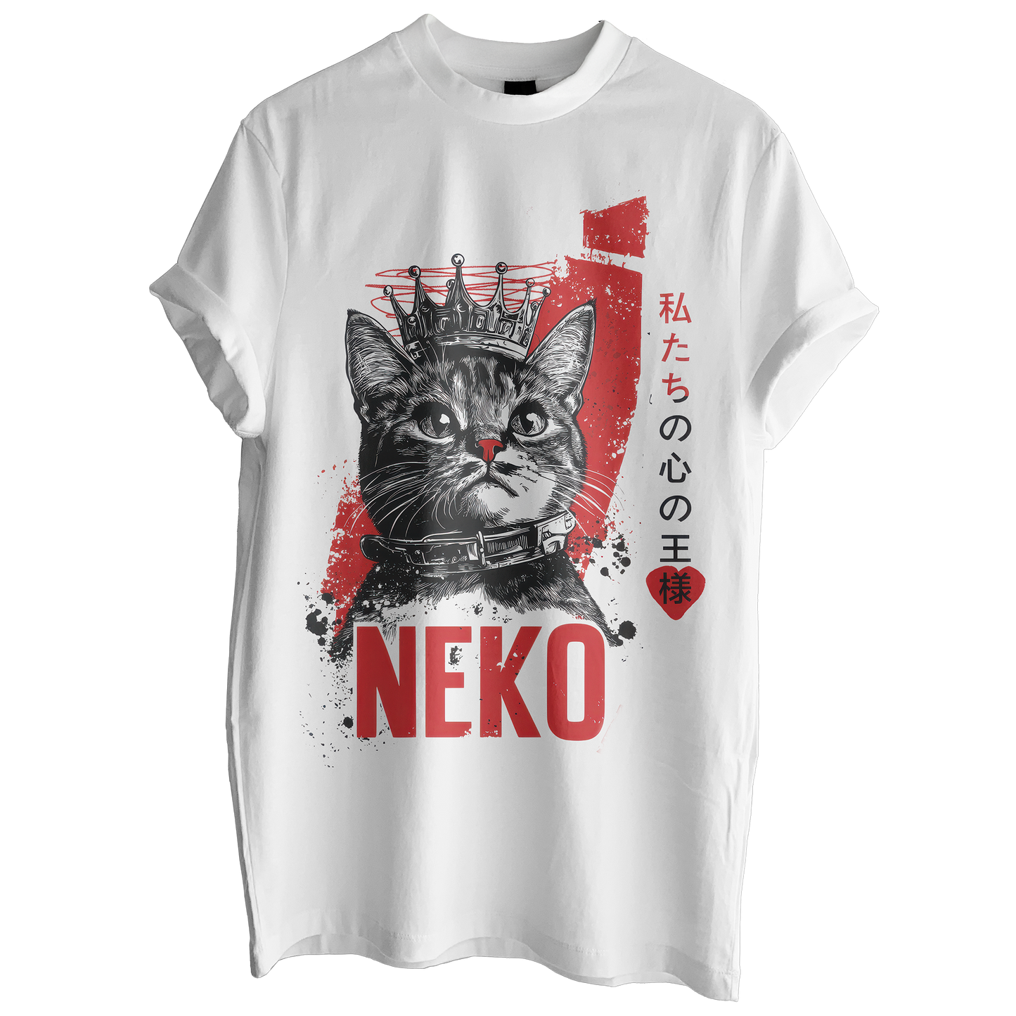 Neko King Of Our Hearts Tee