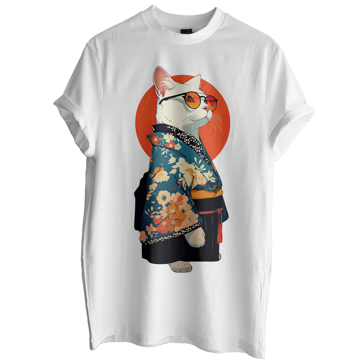 Kimono Kitty Tee