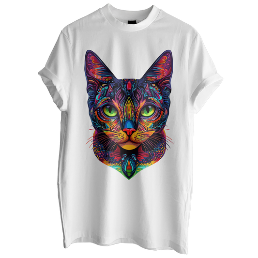 Mandala Cat Tee