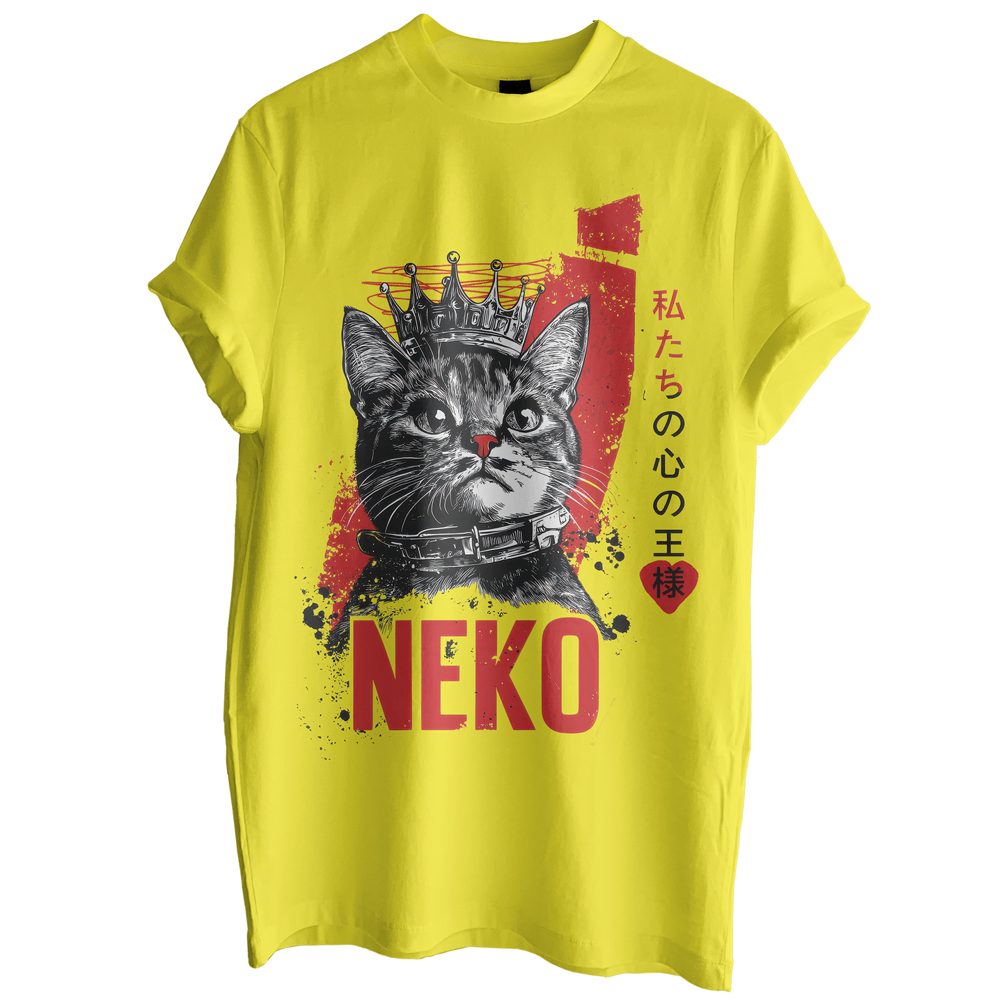 Neko King Of Our Hearts Tee