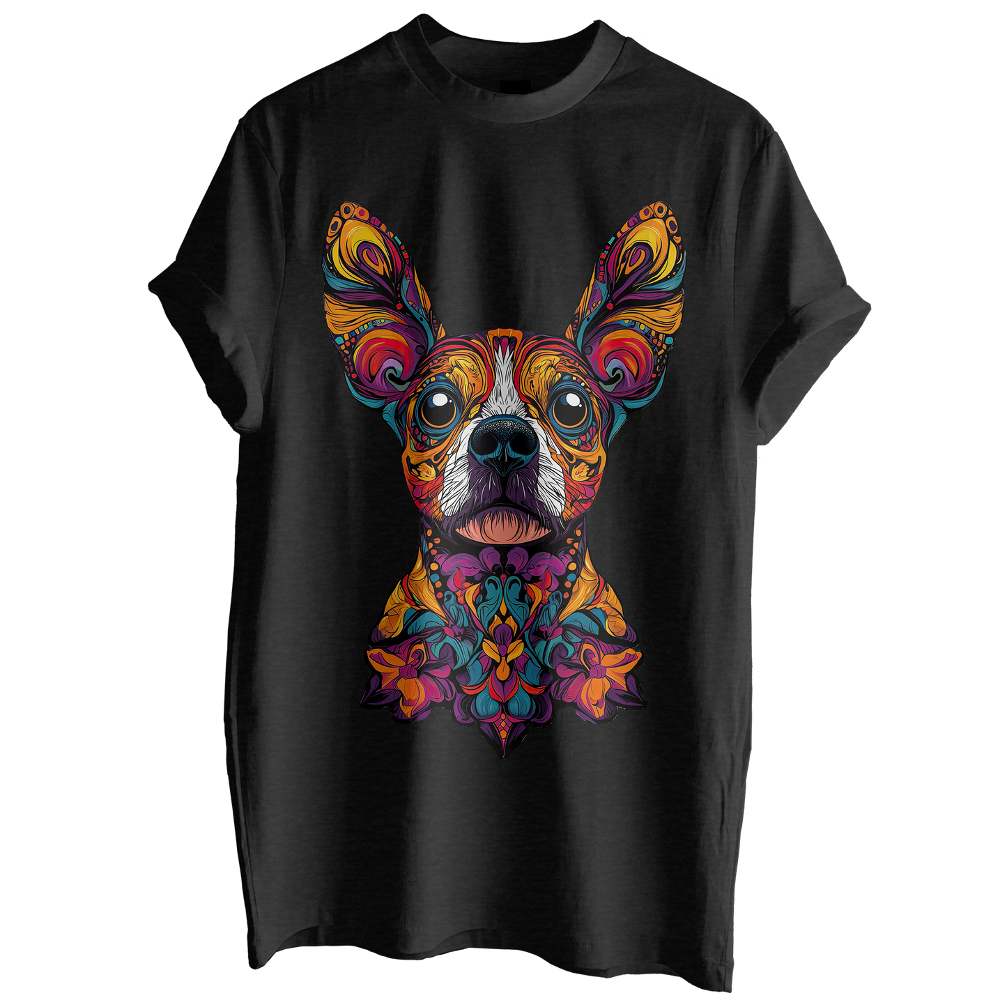 Dia De Muertos Frenchie Tee