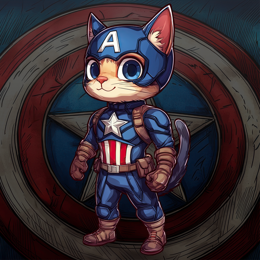 Captain Americat Mens Tee