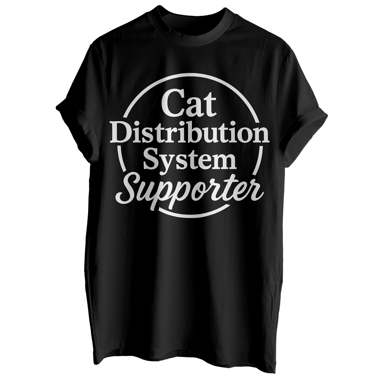 Cat Distribution System Supporter Tee