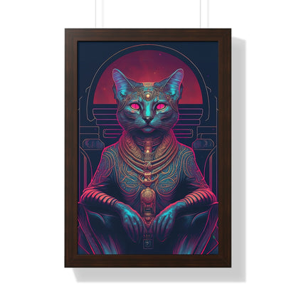 Empurrer Framed Print