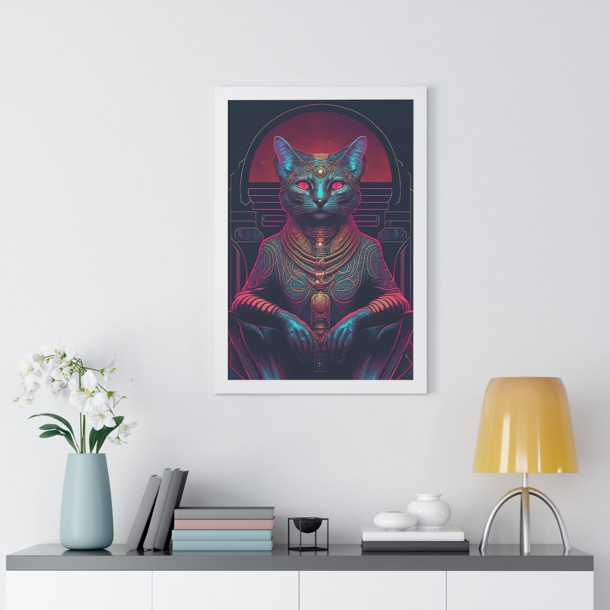 Empurrer Framed Print