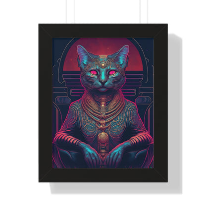 Empurrer Framed Print