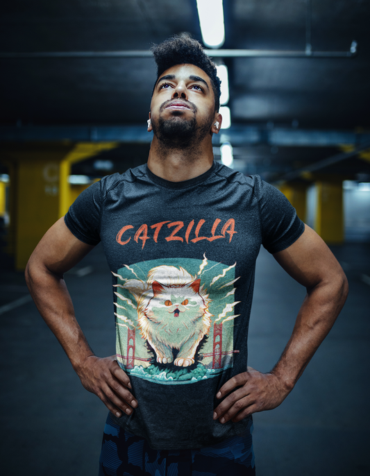 Catzilla Sanfran Men's Performance Moisture Wickening Shirt