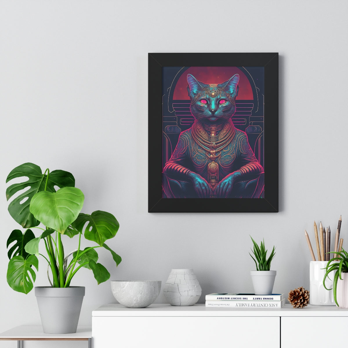 Empurrer Framed Print