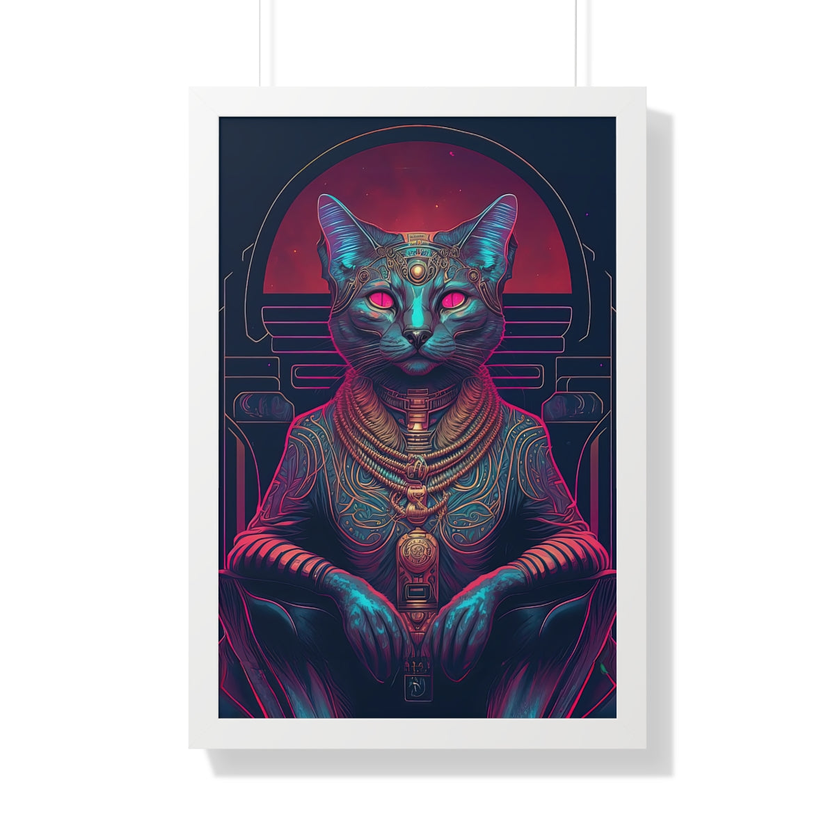 Empurrer Framed Print