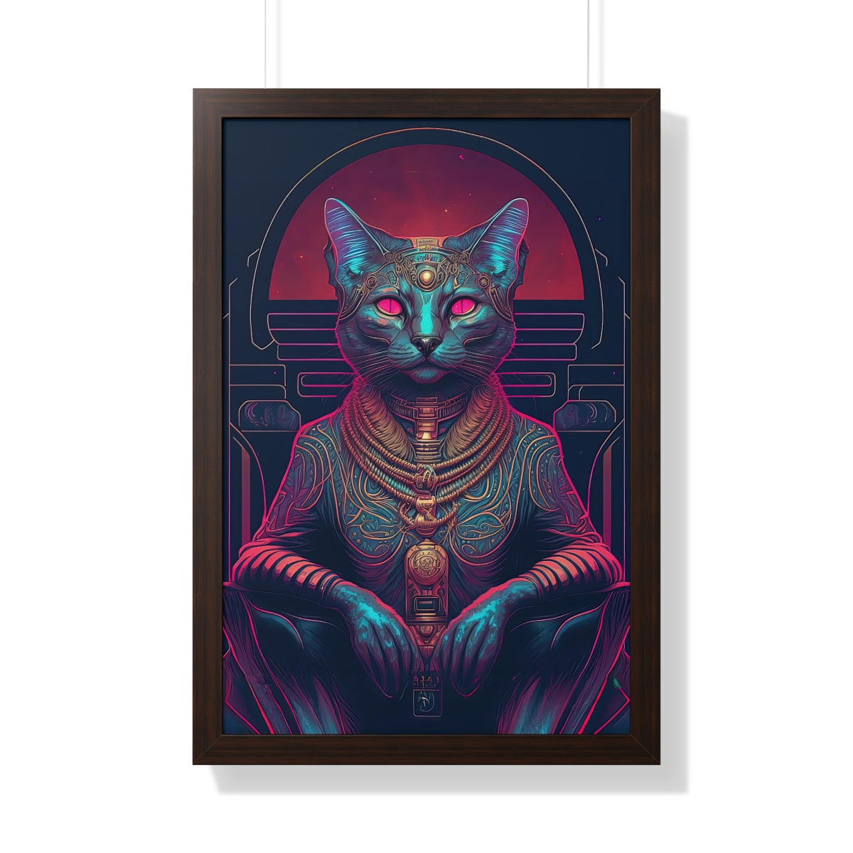 Empurrer Framed Print