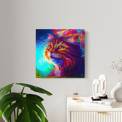 Catnip Trip Acrylic Wall Art Panel