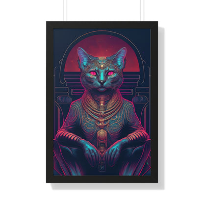 Empurrer Framed Print