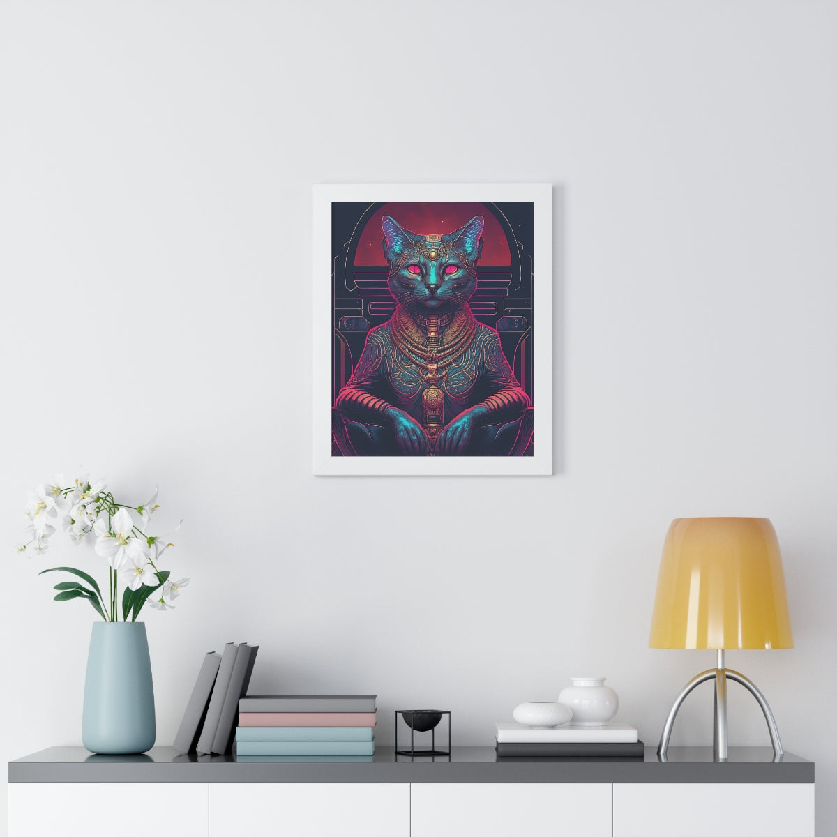 Empurrer Framed Print