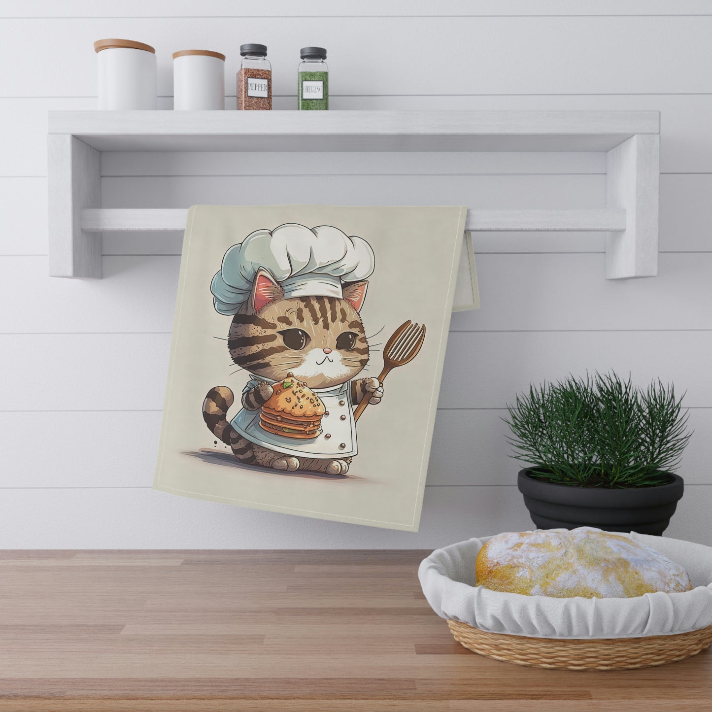 Purrfect Kitchen Towel