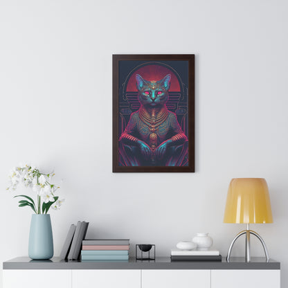 Empurrer Framed Print