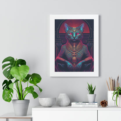 Empurrer Framed Print