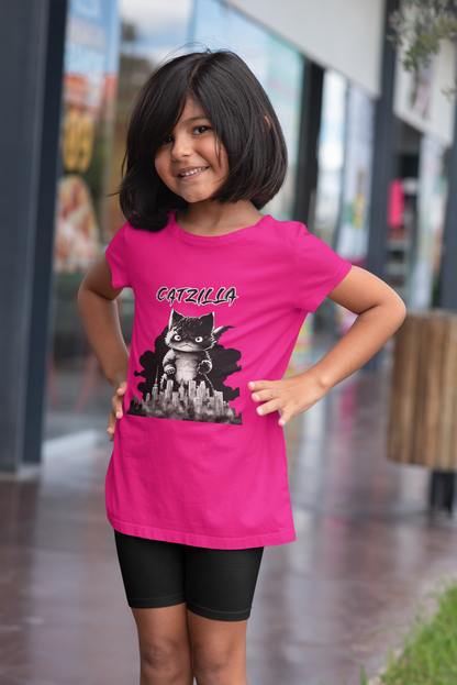 Kittenzilla Kids Moisture Wickening Tee