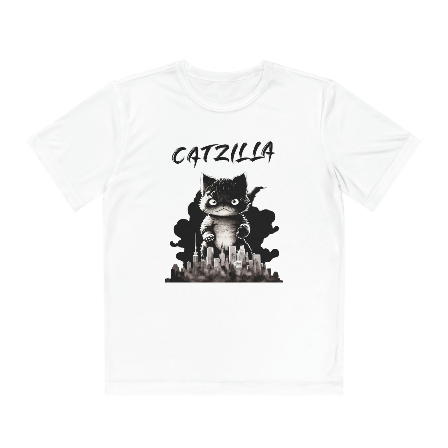Kittenzilla Kids Moisture Wickening Tee