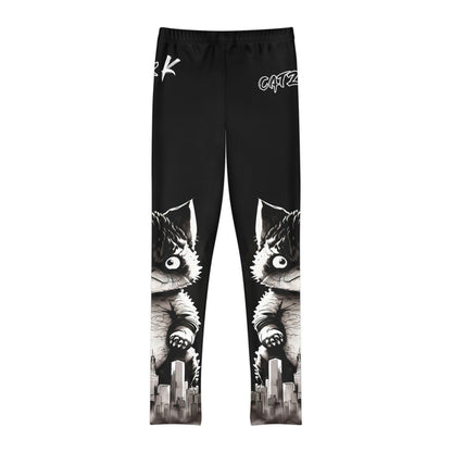 Kittenzilla Youth Full-Length Leggings