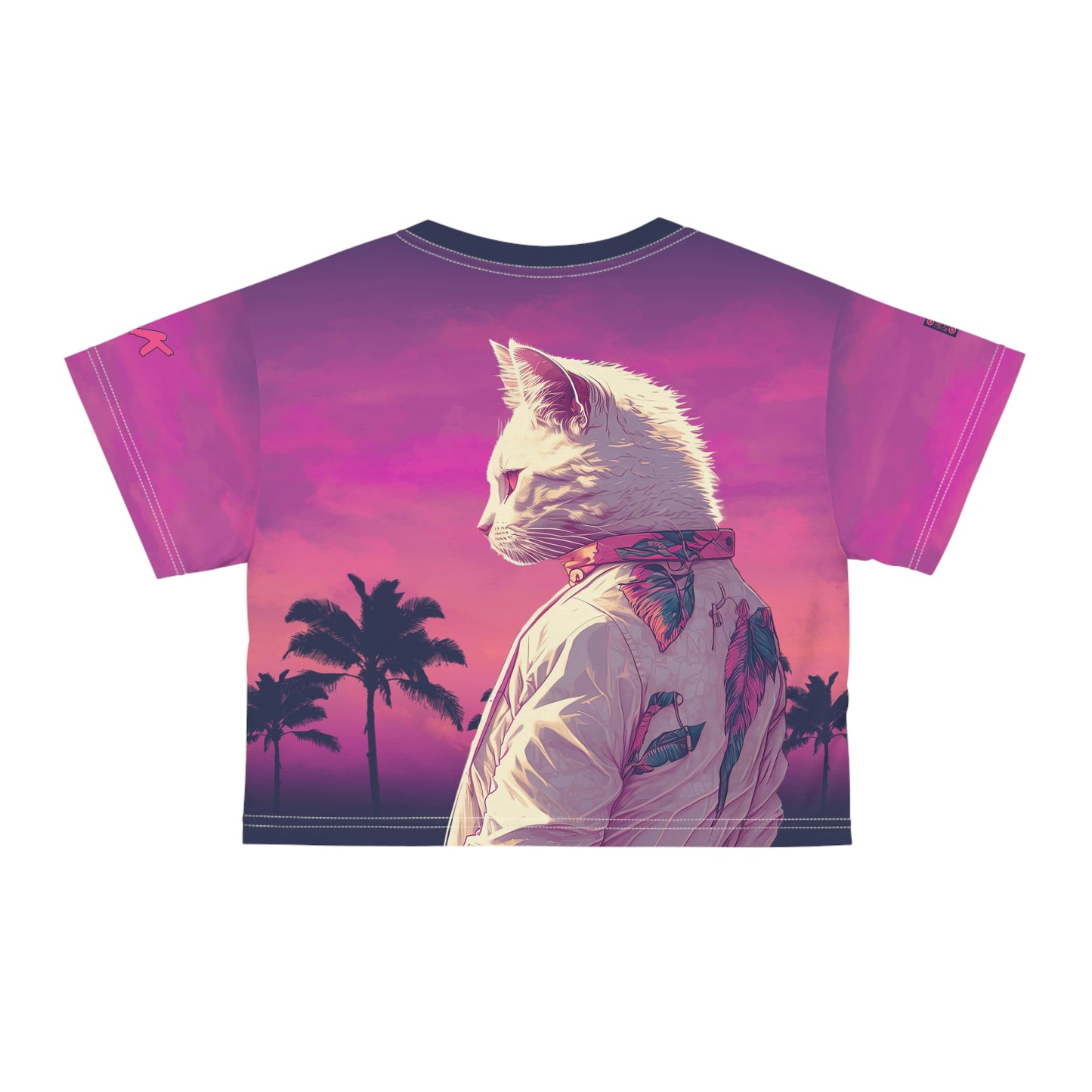 Vice Kitty Crop Tee