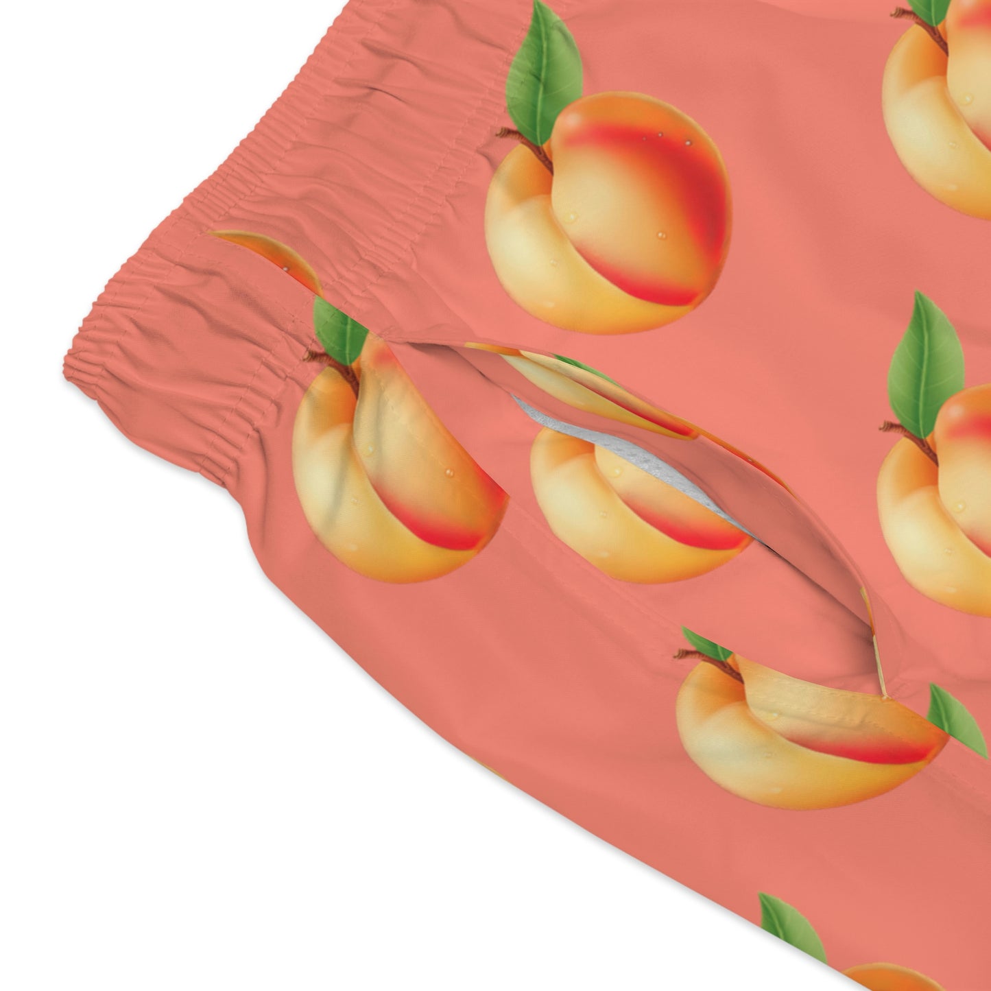 Just Peachy Swim Trunks