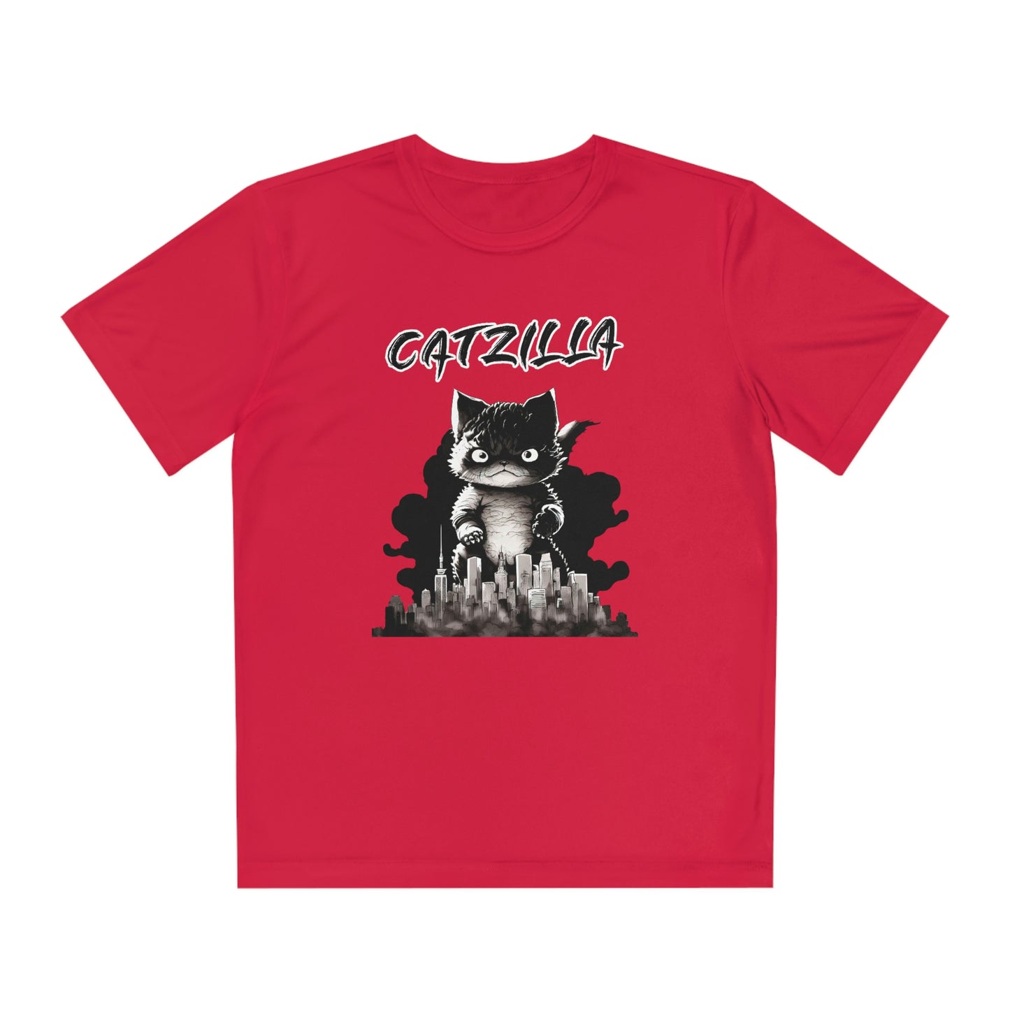 Kittenzilla Kids Moisture Wickening Tee
