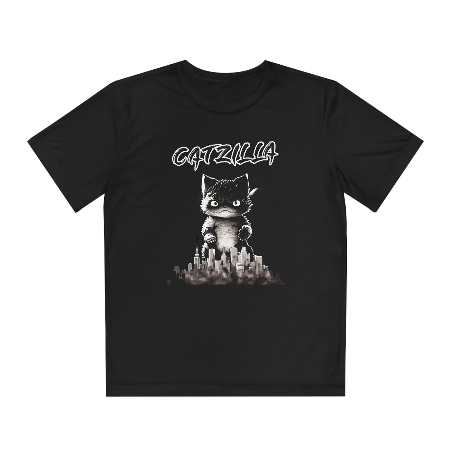 Kittenzilla Kids Moisture Wickening Tee
