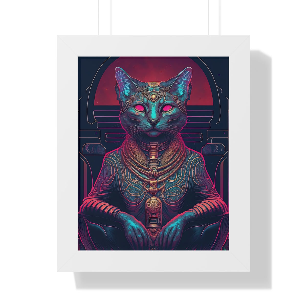 Empurrer Framed Print