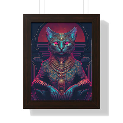 Empurrer Framed Print