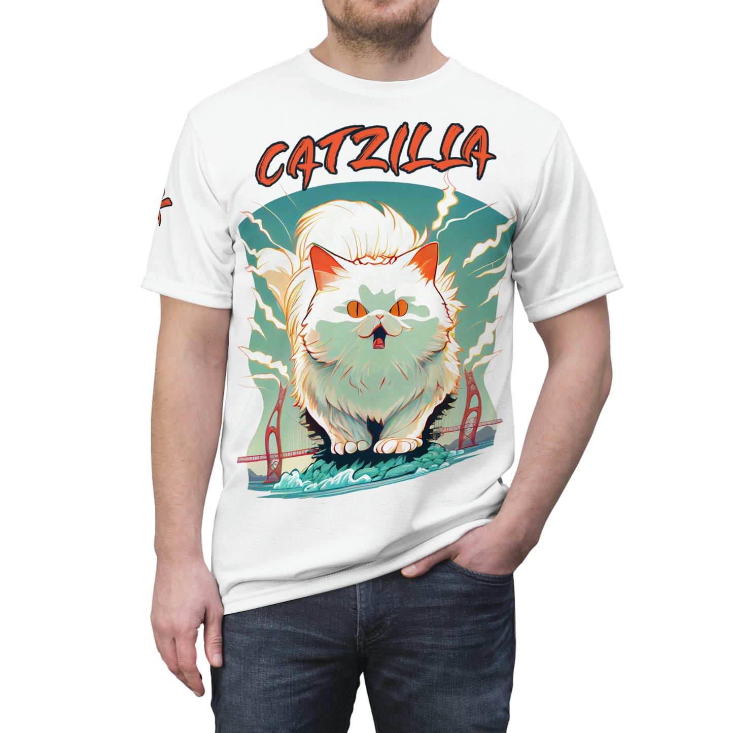 Catzilla San-Fran Tee