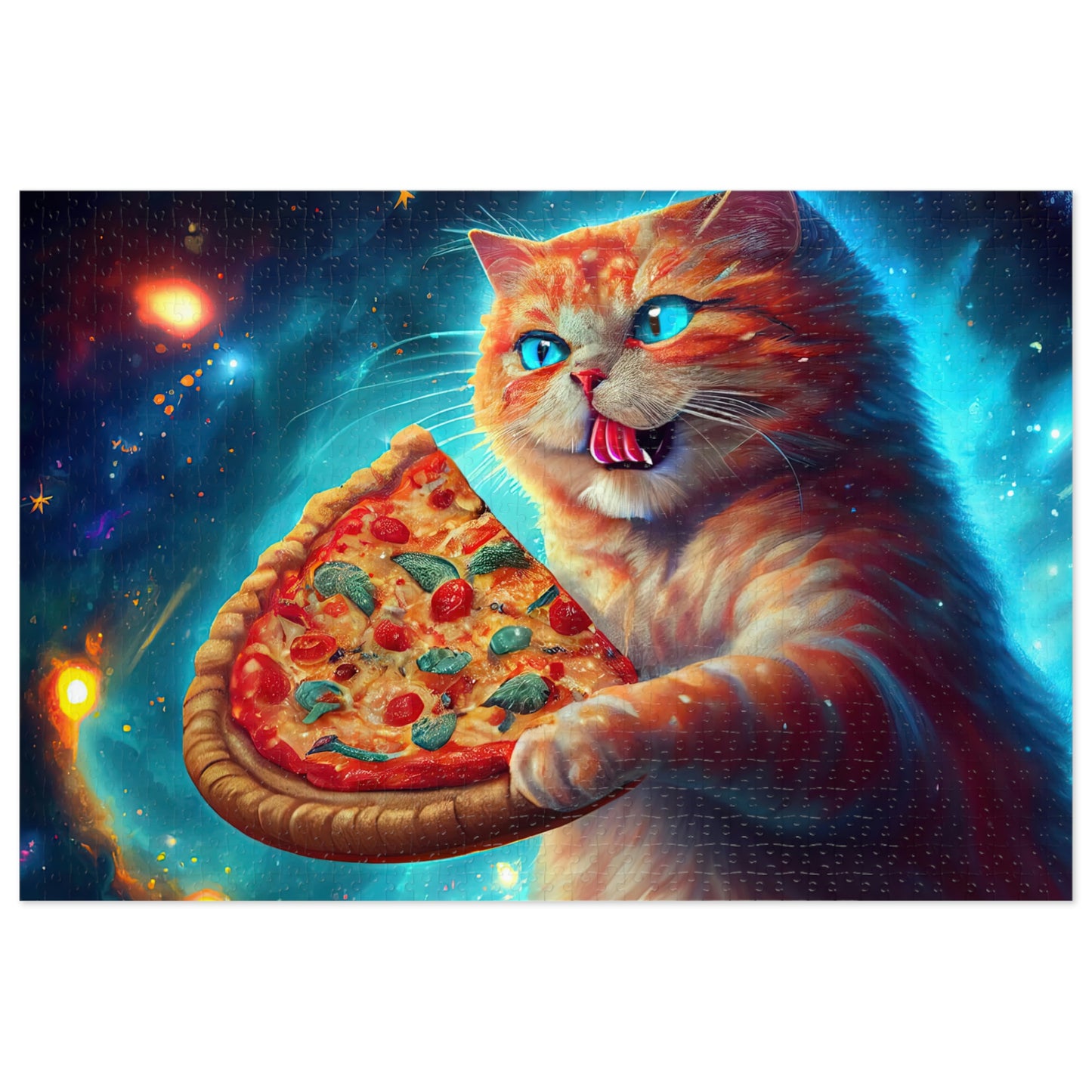 Pizzacat Jigsaw Puzzle (252, 500,1000-Piece)