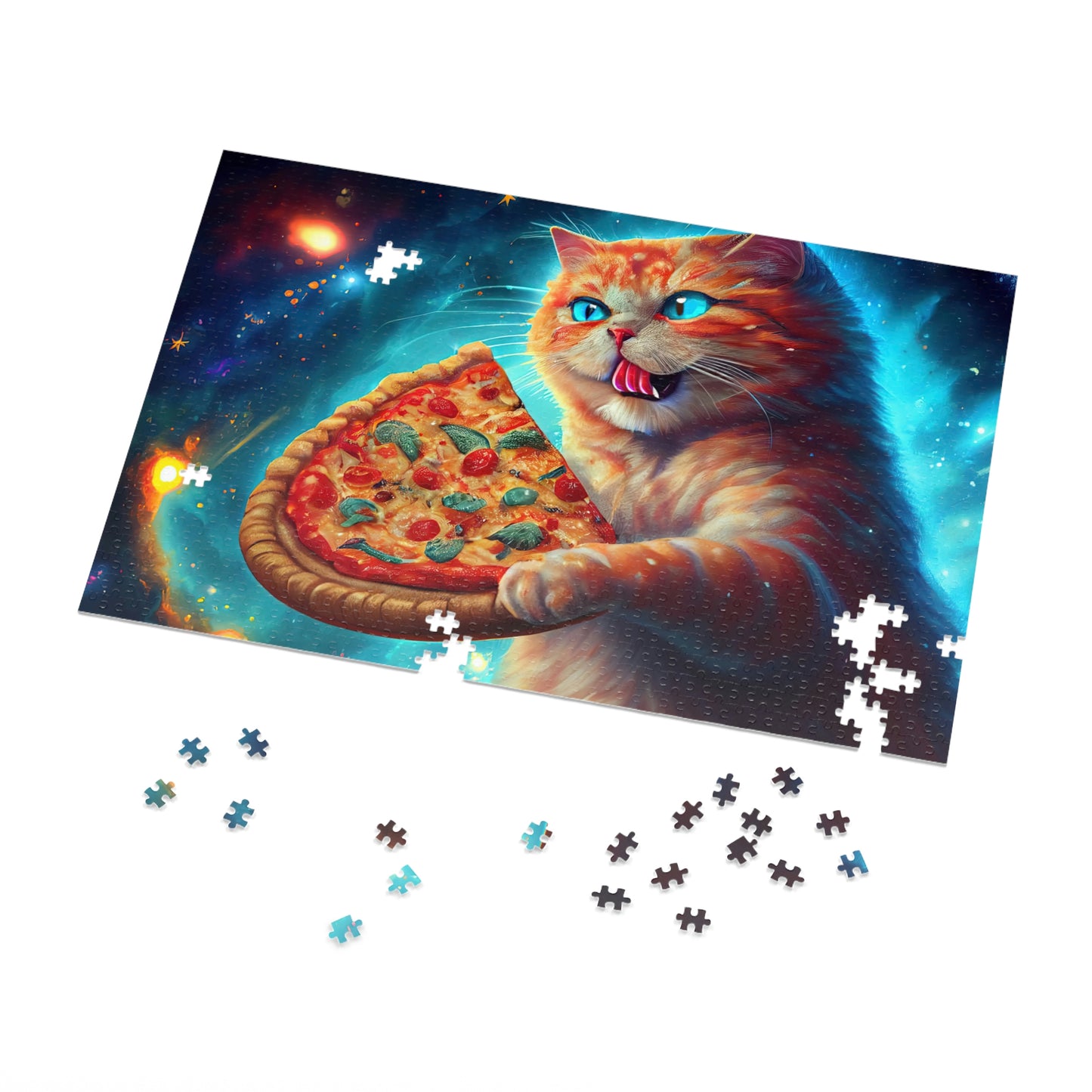 Pizzacat Jigsaw Puzzle (252, 500,1000-Piece)