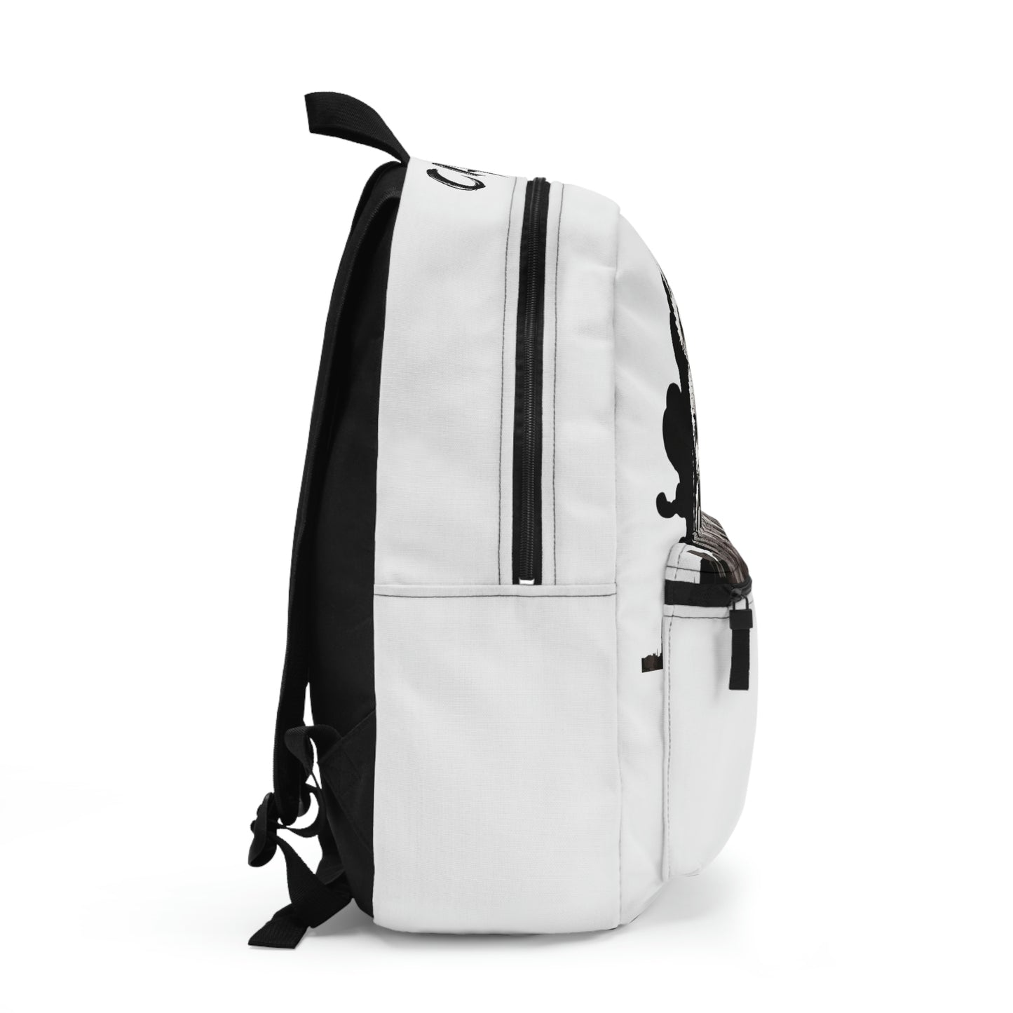 Kittenzilla White Backpack