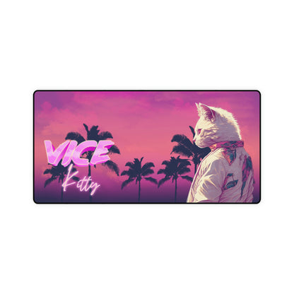 Vice Kitty Gamer Desk Mat