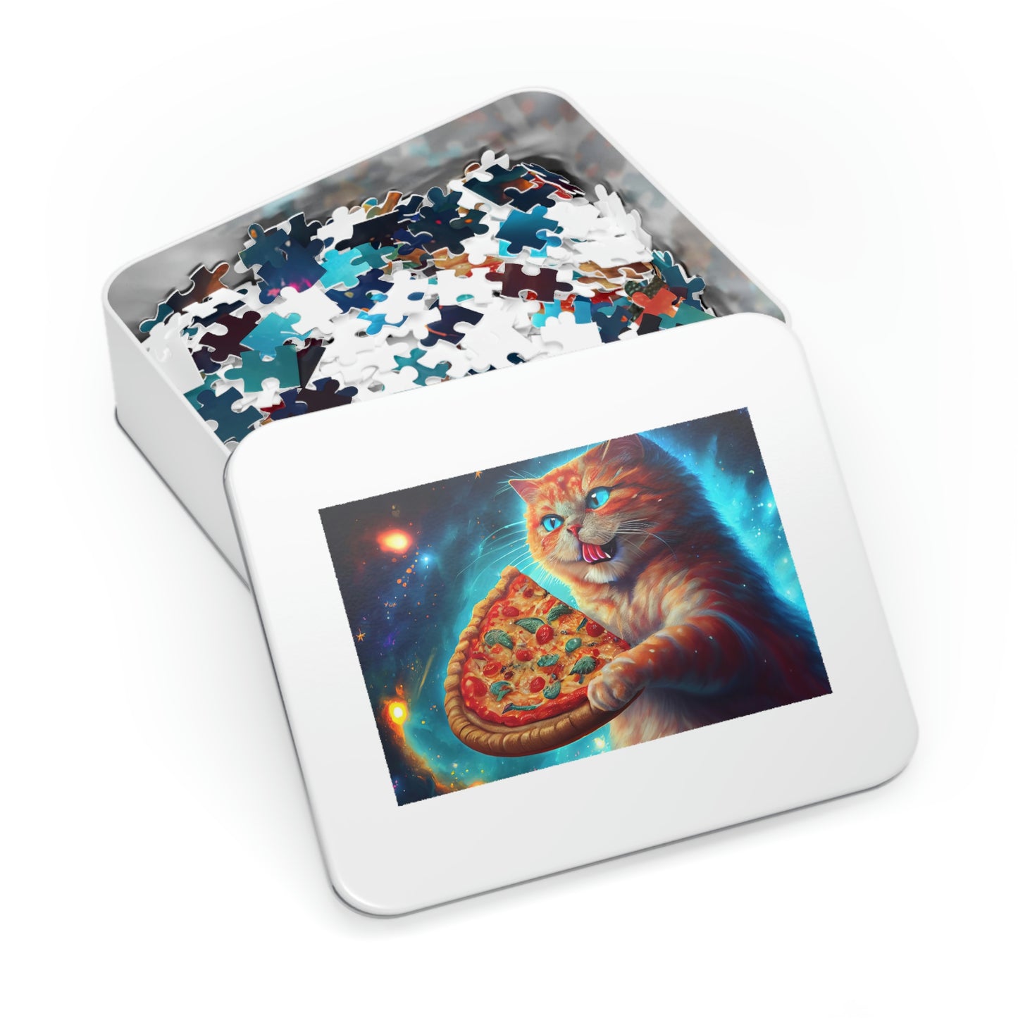 Pizzacat Jigsaw Puzzle (252, 500,1000-Piece)