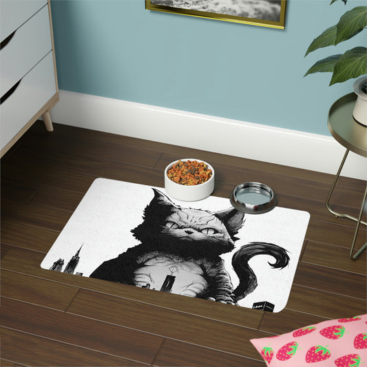 Catzilla Kitty Food Mat (12x18)