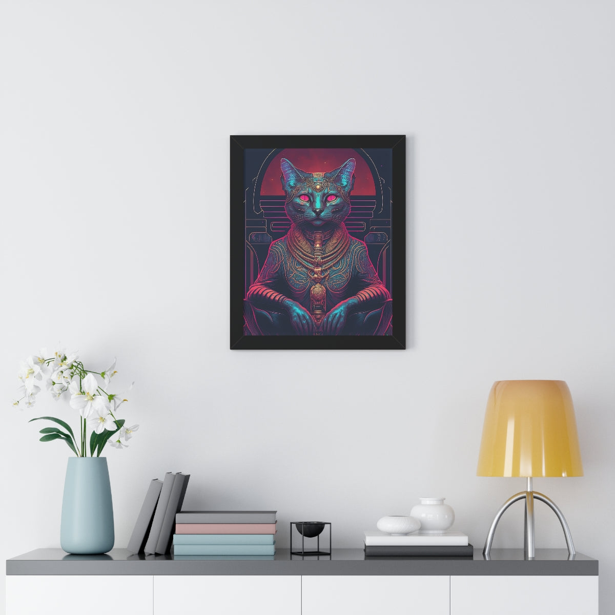 Empurrer Framed Print