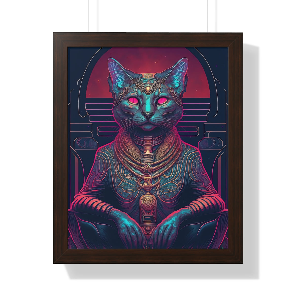 Empurrer Framed Print