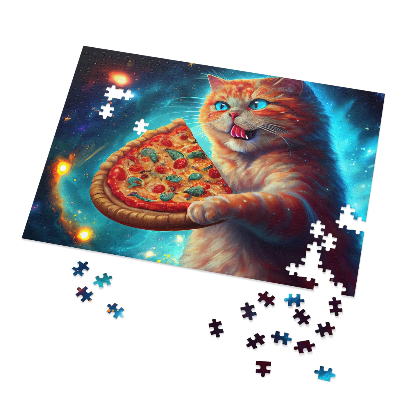 Pizzacat Jigsaw Puzzle (252, 500,1000-Piece)