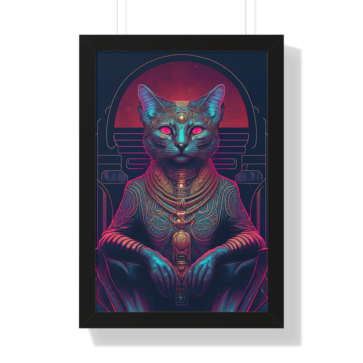 Empurrer Framed Print