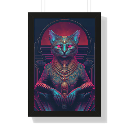 Empurrer Framed Print