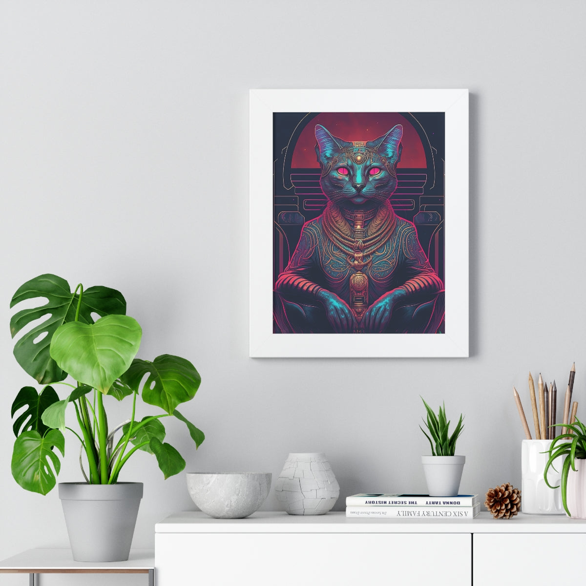 Empurrer Framed Print