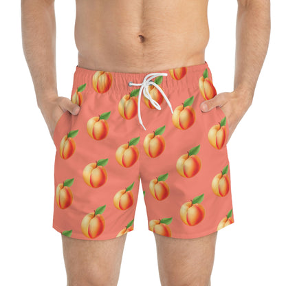 Just Peachy Swim Trunks