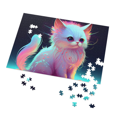 Birght Kitty Jigsaw Puzzle (252, 500,1000-Piece)