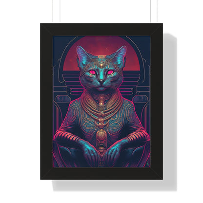 Empurrer Framed Print