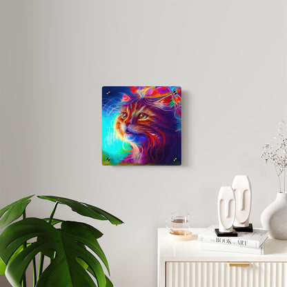 Catnip Trip Acrylic Wall Art Panel