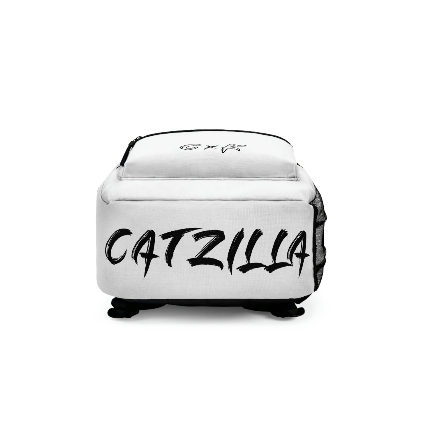 Kittenzilla White Backpack